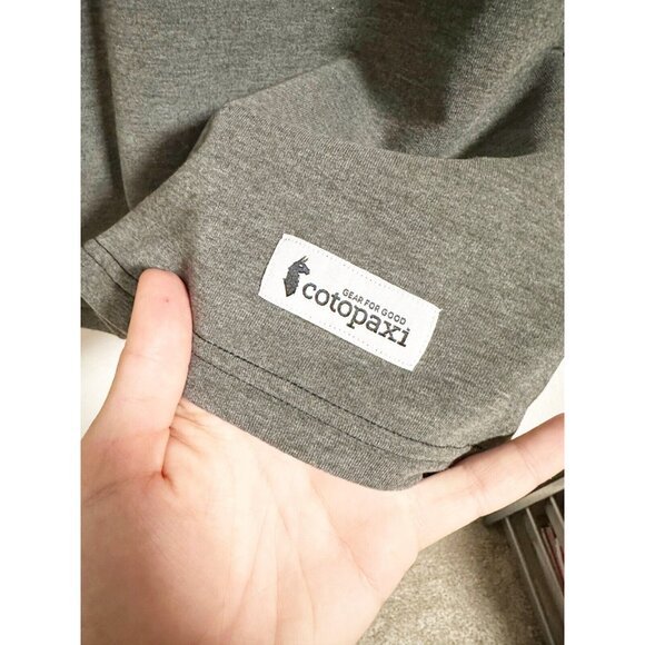 Cotopaxi Lozano Fleece Quarter Zip Pullover Sweatshirt Heather Black Small - Picture 5 of 6